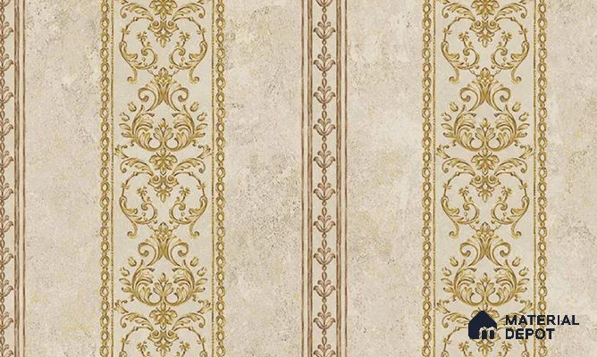 W-236 | 9.5 Meter x 21 Inches Patterned Look Wallpaper - 55 Sq. Ft. | Minimum 15% wastage during installation