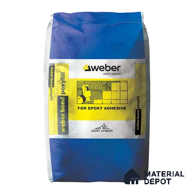 Weber Epoxy Adhesive | Weber Bond Poxy | Poxyfill Heavy Duty Epoxy Tile & Stone Adhesive - 10kg