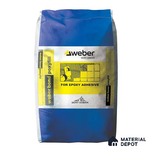 Weber Epoxy Adhesive | Weber Bond Poxy | Poxyfill Heavy Duty Epoxy Tile & Stone Adhesive - 10kg