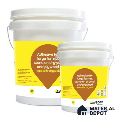 Weberfix Drywall Large Format Tile & Stone Drywall Adhesive - 20 Kg