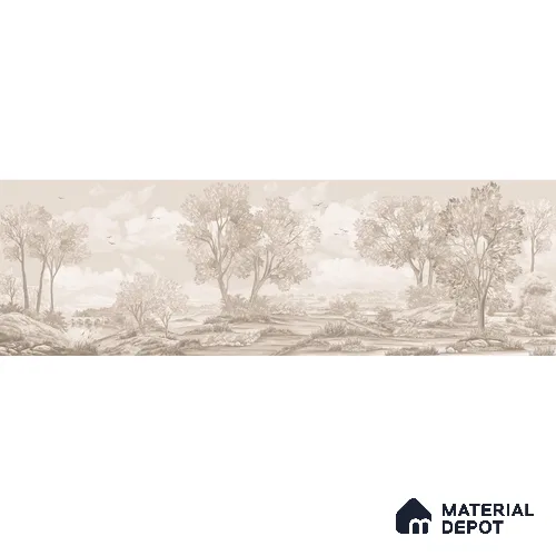 Whispering Moors Scenic Wallpaper Design Customised beige