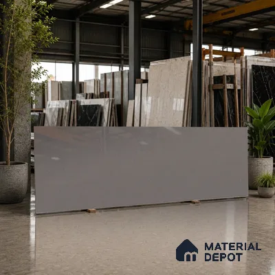 Stone Look Counter Top Slab TL 11529 J Strong Stone Cloud 8 ft x 2.6 ft Full Body Vitrified Glossy Finish - 15 mm | Suitable For Counter Top, Dining Table Top & Window Frame