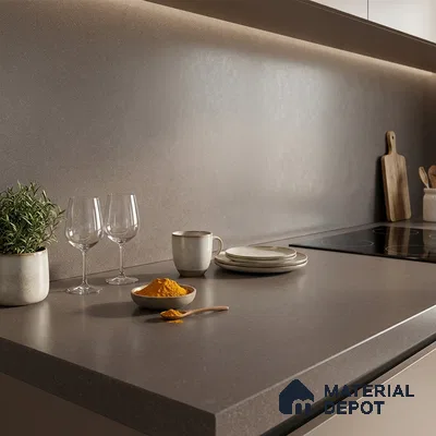 Stone Look Counter Top Slab TL 11529 O Strong Stone Notella 8 ft x 2.6 ft Full Body Vitrified Matte Finish - 15 mm | Suitable For Counter Top, Dining Table Top & Window Frame