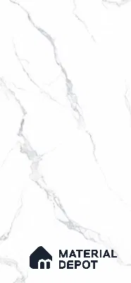 Floor & Wall Tile TL 10988 | Florest White | 4 ft x 2 ft Crits Micro Matte Finish Porcelain Tile - 9 mm | 4 Random Design | Suitable for Living Room, Bedroom, Dining & Bathroom | 3 mm Spacer Required