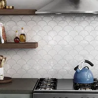 White Mosaic Tiles