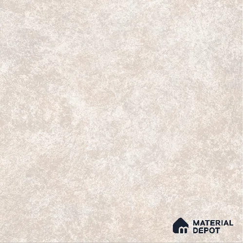 TL 08690 White 1.31 ft x 1.31 ft Matte Finish Vitrified Floor Tile - 11 mm | Pattern Alignment May Vary | 2-3 mm Spacer is Mandatory