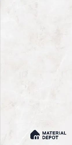 TL 08702 White 4 ft x 2 ft Glossy Finish Vitrified Floor & Wall Tile - 8.5 mm