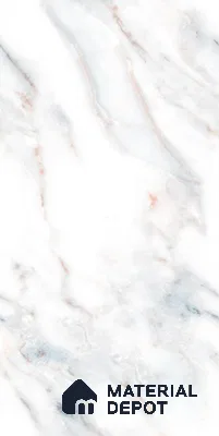TL 08707 White 4 ft x 2 ft Glossy Finish Vitrified Floor & Wall Tile - 8.5 mm