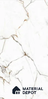 TL 08616 White 4 ft x 2 ft Glossy Finish Vitrified Floor & Wall Tile - 9 mm