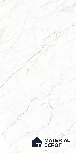 TL 08725 White 4 ft x 2 ft Matte Finish Vitrified Floor & Wall Tile - 8.5 mm