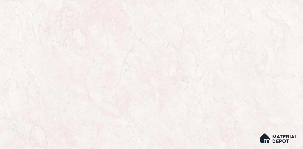 TL 08673 White 4 ft x 2 ft Matte Finish Vitrified Floor & Wall Tile - 9 mm