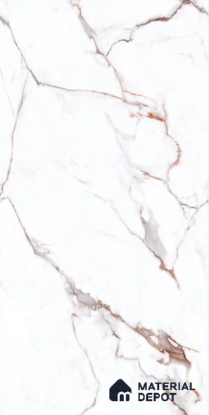 TL 08667 White 4 ft x 2 ft Matte Finish Vitrified Floor & Wall Tile - 9 mm