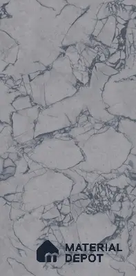 TL 08668 B Grey 4 ft x 2 ft Matte Finish Vitrified Floor & Wall Tile - 9 mm