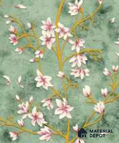WK160-41 | 10 Meter x 21 Inches Florals Look Wallpaper - 57.37 Sq. Ft. | Minimum 15% wastage during installation