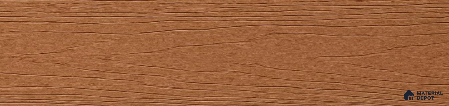 Brown Composite Floor CF 00021 P Rctangular Hollow Design 9.51 ft x 5.76 inch WPC Decking - 24 mm | Suitable for Balcony, Patio & Outdoor