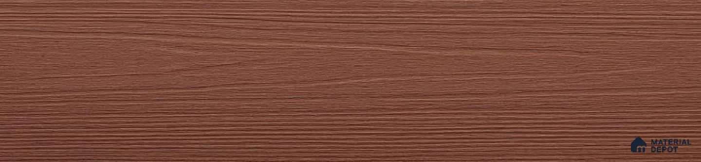 Red Composite Floor CF 00021 L Rctangular Hollow Design 9.51 ft x 5.76 inch WPC Decking - 24 mm | Suitable for Balcony, Patio & Outdoor