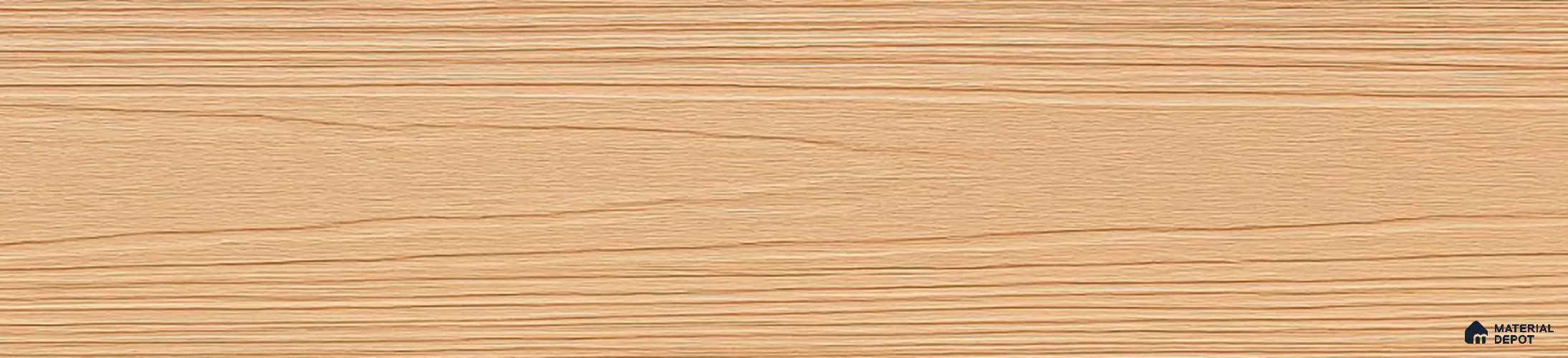 Beige Composite Floor CF 00021 W Flat Design 9.51 ft x 5.76 inch WPC Decking - 12 mm | Suitable for Balcony, Patio & Outdoor
