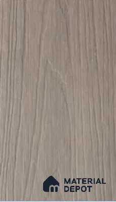 WPC Composite Floor CF 00014 9.5 ft x 5.5 inch (2900x140 mm) - 25 mm | Matt Brushed Finished Square hollow Decking