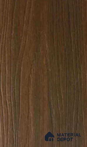 WPC Composite Floor CF 00013 9.5 ft x 5.5 inch (2900x140 mm) - 25 mm | Matt Brushed Finished Square hollow Decking