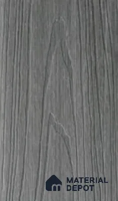 WPC Composite Floor CF 00019 B 9.5 ft x 5.4 inch (2900x138 mm) - 23 mm | Matt Brushed Finished Circle hollow Decking