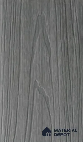 WPC Composite Floor CF 00019 B 9.5 ft x 5.4 inch (2900x138 mm) - 23 mm | Matt Brushed Finished Circle hollow Decking