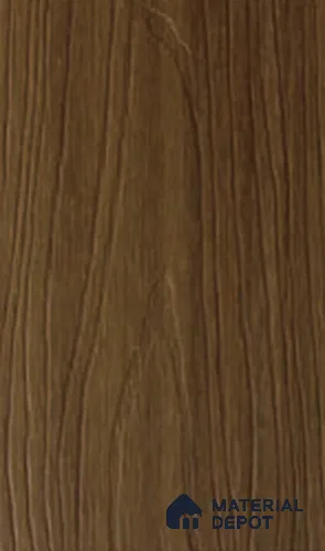 WPC Composite Floor CF 00017 9.5 ft x 5.5 inch (2900x140 mm) - 25 mm | Matt Brushed Finished Square hollow Decking