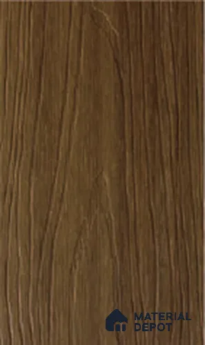 WPC Laminate Wood Floor LF 00351 9.5 ft x 5.4 inch (2900x138 mm) - 23 mm | Matt Brushed | Circular Hollow Decking