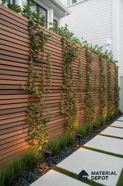 Grey Wooden Exterior Wall Panel PN 06471 C Elite Clad 4 Flute Design 9.51 ft x 8.88 inch WPC Panel - 26 mm | Suitable for Balcony, Facade & Open Area | Width is Subjected to 5% Variation