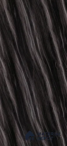 Black Marble Look LM 23399 8 ft x 4 ft Texture Finish Decorative Laminate - 1 mm | Suitable for TV Unit, Wardrobe, Kitchen Cabinets