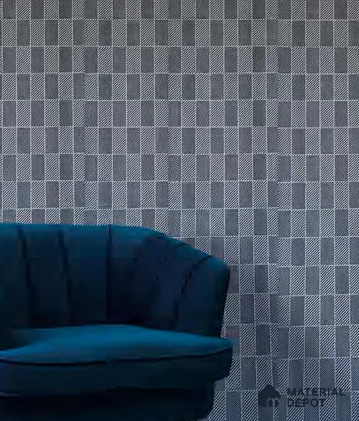 Grey Patterned Look Charcoal Decorative Wall Panel PN 05571 8 ft x 2 ft - 4 mm | Suitable for Feature Wall, TV Unit & Living Room | Width is Subjected to 5% Variation