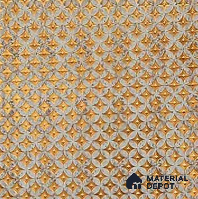 Brown Geometric Look Charcoal Decorative Wall Panel PN 05575 8 ft x 2 ft - 4 mm | Suitable for Feature Wall, TV Unit & Living Room | Width is Subjected to 5% Variation