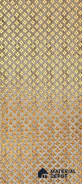 Brown Geometric Look Charcoal Decorative Wall Panel PN 05575 8 ft x 2 ft - 4 mm | Suitable for Feature Wall, TV Unit & Living Room | Width is Subjected to 5% Variation