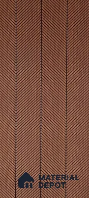 Brown Wood Look Charcoal Decorative Wall Panel PN 05577 8 ft x 2 ft - 4 mm | Suitable for Feature Wall, TV Unit & Living Room | Width is Subjected to 5% Variation