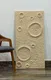 PN 06408 Moon Crater Series PU Stone Panel 4x2 ft – 35 mm Beige indoor decorative stone wall panel