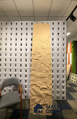 PN 06419 E PU Stone Panel 9.67 ft x 2 ft