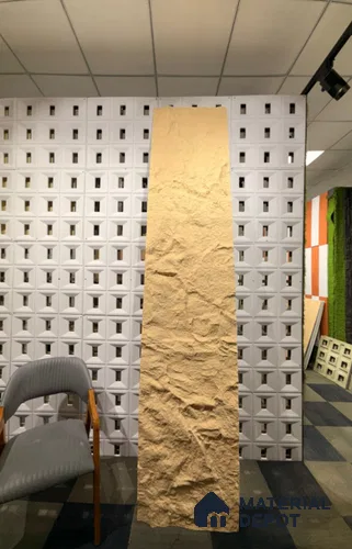 PN 06419 E PU Stone Panel 9.67 ft x 2 ft