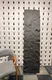 PN 06420 C Vertical Rough Stone Series PU Stone Panel 8x2 ft – 60 mm Black indoor decorative stone wall panel
