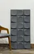 PN 06421 D Bread Crumb Series PU Stone Panel 4x2 ft – 35 mm Dark Grey indoor decorative stone wall panel