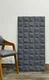 PN 06422 C Egyption Pyramid Series PU Stone Panel 4x2 ft – 25 mm Dark Grey indoor decorative stone wall panel