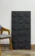 PN 06423 D Timeless Clock Series PU Stone Panel 4x2 ft – 35 mm Black indoor decorative stone wall panel