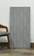 PN 06424 B Ocean Wave Series PU Stone Panel 4x2 ft – 35 mm Light Grey indoor decorative stone wall panel