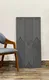 PN 06427 D Flute Peak Series PU Stone Panel 4x2 ft – 25 mm Dark Grey indoor decorative stone wall panel