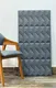 PN 06434 Diamond Cut Series PU Stone Panel 4x2 ft – 25 mm Dark Grey indoor decorative stone wall panel