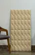PN 06434 E Diamond Cut Series PU Stone Panel 4x2 ft – 25 mm Beige indoor decorative stone wall panel