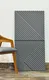 PN 06436 B V-Groove Series PU Stone Panel 4x2 ft – 25 mm Dark Grey indoor decorative stone wall panel