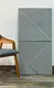 PN 06436 C V-Groove Series PU Stone Panel 4x2 ft – 25 mm Light Grey indoor decorative stone wall panel