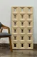 PN 06439 Rectangle Grid Series PU Stone Panel 4x2 ft – 35 mm Beige indoor decorative stone wall panel
