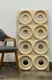 PN 06441 Hollow Ring Series PU Stone Panel 4x2 ft – 40 mm Beige indoor decorative stone wall panel