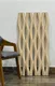PN 06442 E Ribbon Wave Series PU Stone Panel 4x2 ft – 35 mm Beige indoor decorative stone wall panel