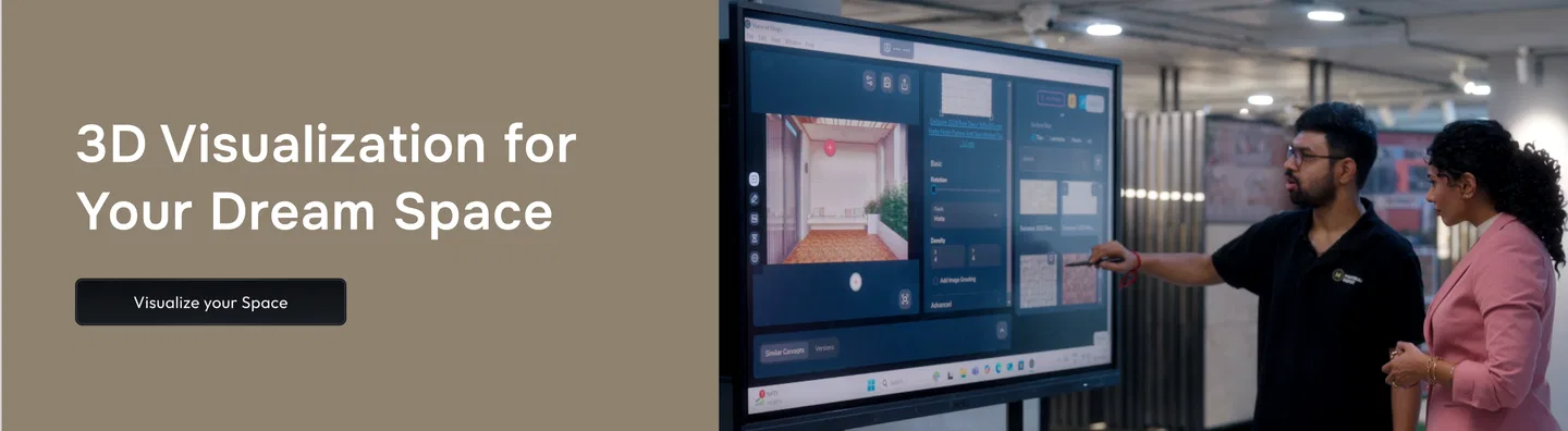 3D Visualization Feature at Material Depot